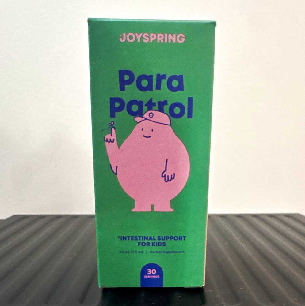 JOYSPRING Para Patrol Intestinal Support Kids Liquid Drops Raspberry 30mL 30
