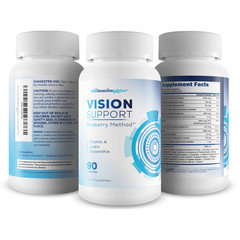 Vision Support Blueberry Method – Our Best Eye Vision Supplement – Lutein