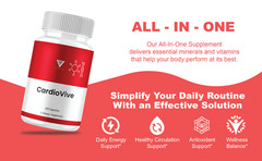(5 Pack) CardioVive Wellness Support, Cardio Vive Supplement (300 Capsules)