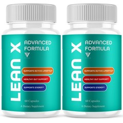 (2 Pack) Lean X Advanced Formula, LeanX Overall Health Support (120 Capsules)