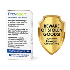 Prevagen Extra Strength 20mg Capsules – 60 Count – 3 Pack (180-Day Supply)