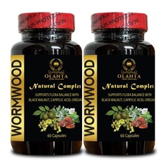 Wormwood Complex with Black Walnut, Oregano Leaf & Caprylic Acid Digestive help