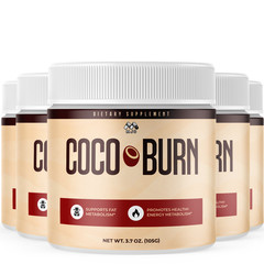 (5 Pack) Coco Burn Powder Advanced Weight Management CocoBurn 150 Servings