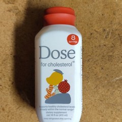 Dose Cholesterol Support Liquid Dietary Supplement Non-GMO 16 fl oz 8 Servings