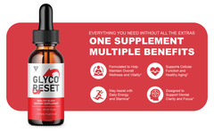 (3 Pack) Glyco Reset Drops, GlycoReset Premium Blood Support Supplement (6oz)