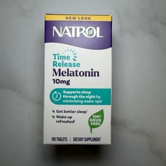 Natrol Melatonin 10mg Fast Dissolve Strawberry 100 Tablets Sleep Support EXP 06/