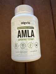 alevia Amla Fruit Extract Supplement Capsules – 1,000 mg, 60 Count, GMP