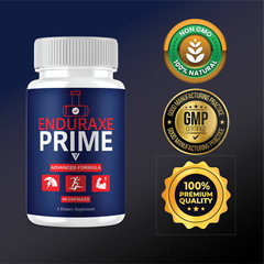 (5 Pack) Enduraxe Prime Advanced Capsules, EnduraxePrime Pills (300 Capsules)