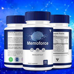 (2 Pack) Memoforce Brain and Memory Support Capsules Memo Force (120 Capsules)