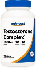 Nutricost T-Level Complex (90 Caps) – Gluten Free, Non-GMO
