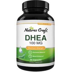 DHEA 100mg Per Serving for Men and Women – Vegan High Strength DHEA Supplement