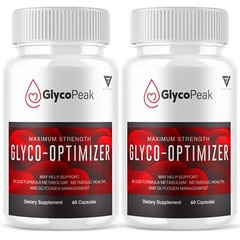 (2 Pack) GlycoPeak Glyco Optimizer Pills Glyco Peak Capsules (120 Capsules)