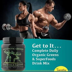 Protein Shakes Ready to Drink – Greens Powder Superfoods Organic Drink Mix