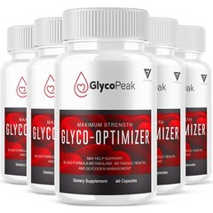 (5 Pack) GlycoPeak Glyco Optimizer Pills Glyco Peak Capsules (300 Capsules)