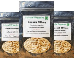 Baobab Capsules 100 counts