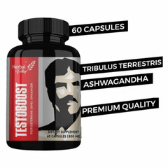HerbalValley Testoboost Capsules For Men 800Mg 60 Capsules