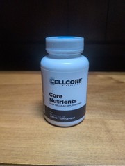 CellCore Biosciences Core Nutrients Antioxidant Energy Support 60ct 03/2027 EXP
