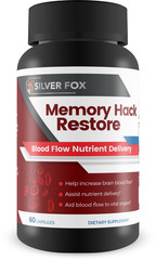 Memory Hack Restore – Brain Blood Flow Support – Memory Supplements