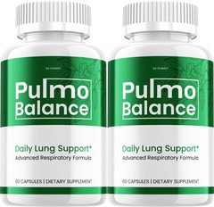 (2 Pack) Pulmo Balance Capsules – PulmoBalance Natural Blend Breathing Support
