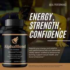 Alpha Blend General Wellness Supplement – 300 Capsules (5 Pack)