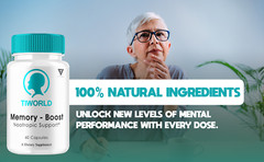 (3 Pack) Tiworld Advanced Memory Support Nootropic Ti World Pills (180 Capsules)