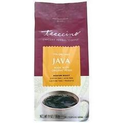 Teeccino Chicory Herbal Coffee Java – Medium Roast 11 oz