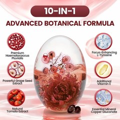 24mg Astaxanthin 10‑in‑1 Complex 240Softgels Antioxidant Skin Eye Immune Support