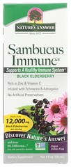 Natures Answer Sambucus Immune Black Elderberry Dietary Supplement 4 Oz 1 Pack
