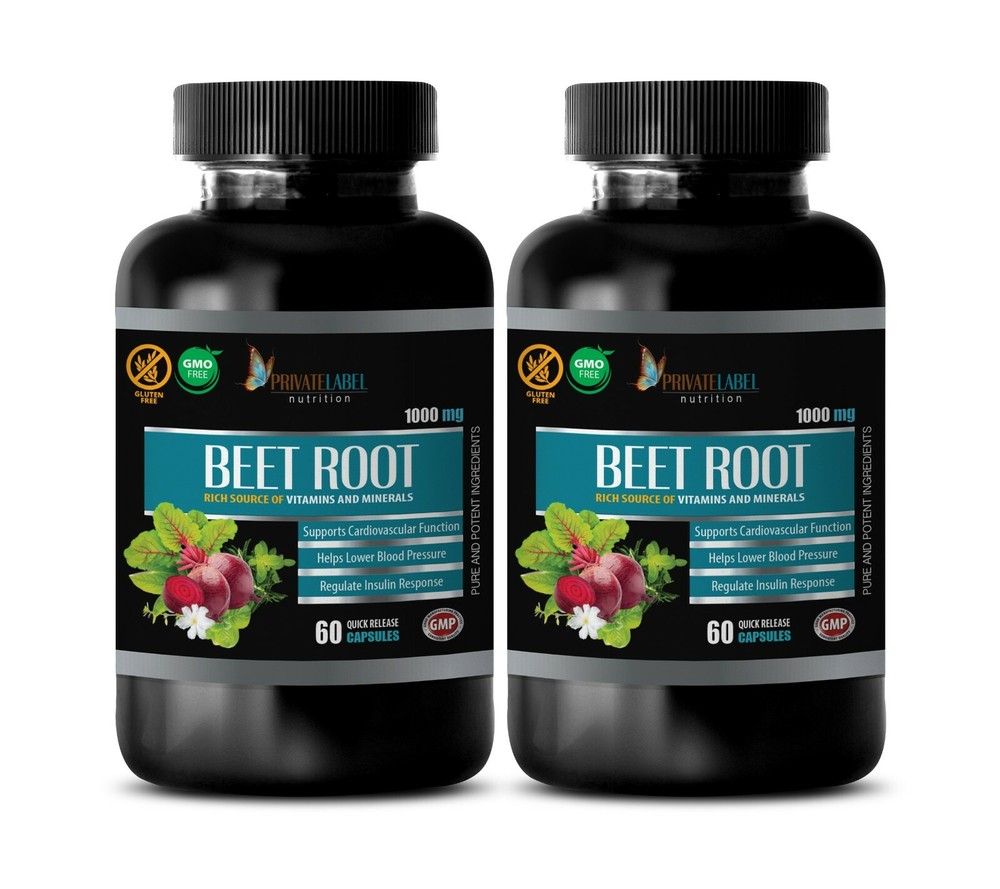 for high blood pressure – BEET ROOT – blood pressure down 2 Bottles