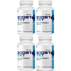 Boost Trt- Male Performance Supplement, Stamina Support Tablets- 4 Bottles