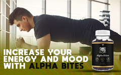 (2 Pack) Alpha Bites Male Performance Gummies, Alpha Bites for Men (120 Gummies)