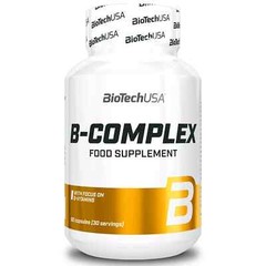 B-COMPLEX 60-240 capsules – 12 vitamins 4 minerals 3 herbs Gluten & Lactose free
