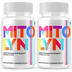 (2 Pack) Mitolyn Capsules, Mitolyn Pills for Weight Loss Support (120 Capsules)