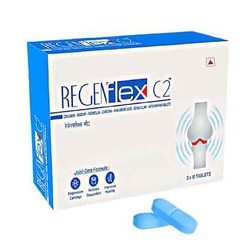 Regenflex C2®, Undenatured type 2 collagen, Hyaluronic acid plant Extract 120 Ta