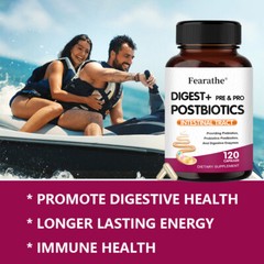 Digestive+Pro&Pre Postbiotics Capsules – Promotes Digestive And Stomach Health