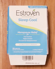 Estroven Menopause Relief + Sleep Dietary Supplement – 30 Caplets 05/2027