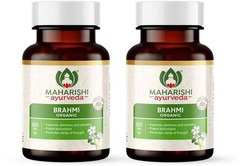 Brahmi Tablets Herbal Supplement Memory Focus Support 2×60 Natural Capsules