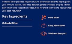 Trace Minerals COLLOIDAL SILVER 30 PPM 4 fl oz ( 24 Servings ) BEST BY 8/26