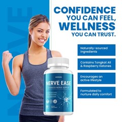(1 Pack) Nerve Ease Capsules – NerveEase Pills Natural Ingredients Nootropic