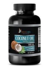 Energy booster gel – EXTRA VIRGIN COCONUT OIL 3000mg – coconut oil capsules