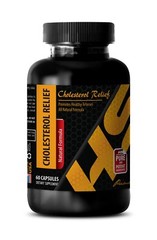 antioxidant formula – CHOLESTEROL RELIEF – 1 Bottle 60 Capsules – cholesterol