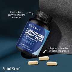 Nitric Oxide Supplement for Performance, Endurance,Muscle Support 120 Capsules