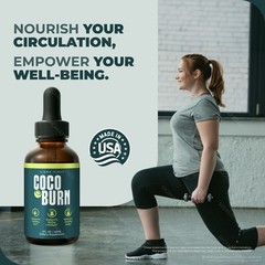 Coco Burn Drops, CocoBurn Liquid Supplement for Weight Loss & Energy (30 serv)