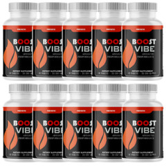 Boost Vibe Advanced Male Performance Supplement to Boost Stamina – 10 Bottles