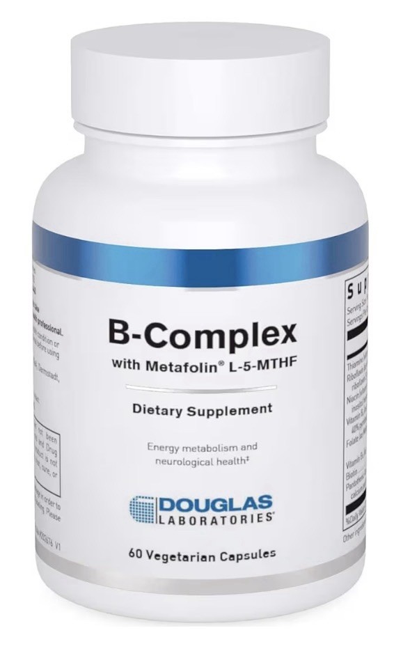 Douglas Laboratories B-Complex with Metafolin Comprehensive B Vitamin 60Capsules