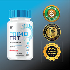(2 Pack) Primo TRT Supplement, PrimoTRT Premium Support Pills (120 Capsules)
