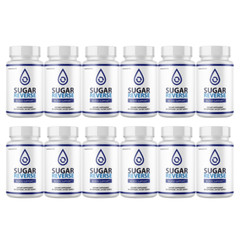 Sugar Reverse, Blood Sugar Support Formula, SugarReverse – 12 Bottles
