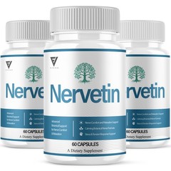 (3 Pack) Nervetin Nootropic Supplement, Nervetin Maximum Strength (180 Capsules)