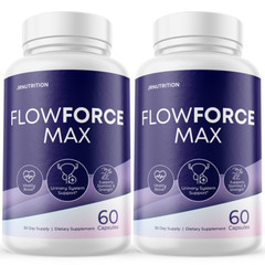 FlowForce Max, Flow Force Max Male Vitality Supplement – 2 Bottles