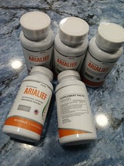 (5 Pack) AriaLief Nerve Support Brain & Cognitive Health Pills– total 300 count